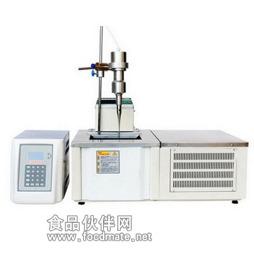 直接将超声波探头浸入盛放物料的容器中